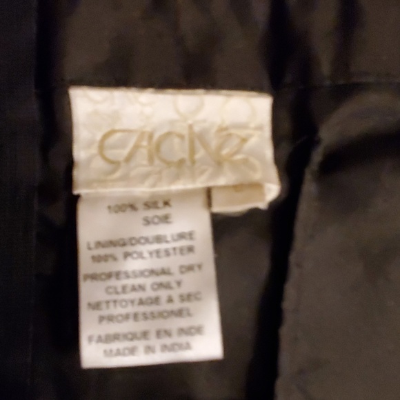 Cache 100% silk. Polyester lining. - Picture 7 of 7